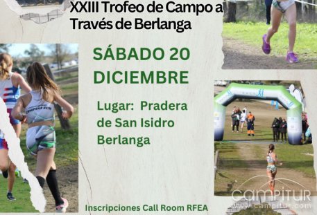 Berlanga acogerá la V Jornada de la Liga Campo a Través 2025