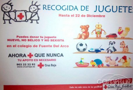 Recogida de juguetes en Fuente del Arco 